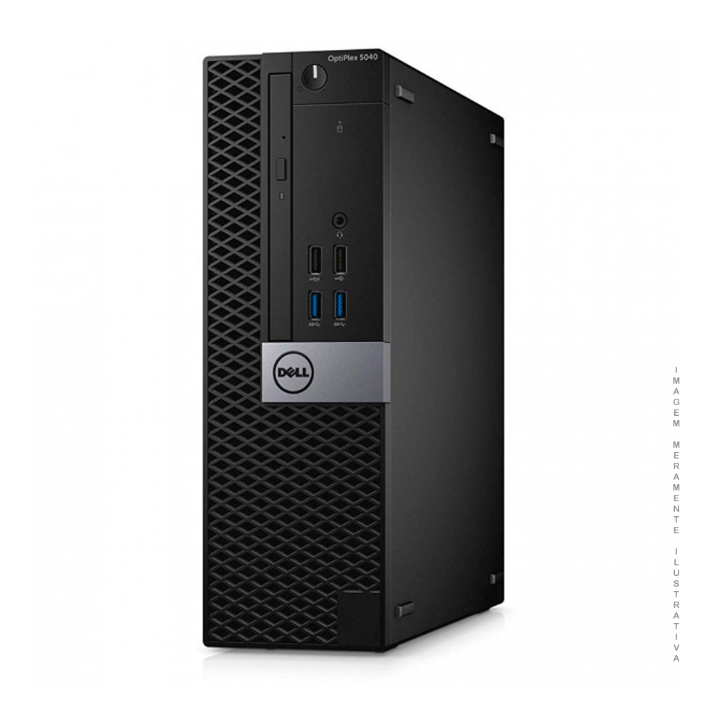 Kit Computador Dell Optiplex 5040 Core i5 6ªGen SSD 240GB 8GB Win 10 Pro + Monitor BrazilPC 22WR-75FHD 21.5P Full HD image number 2